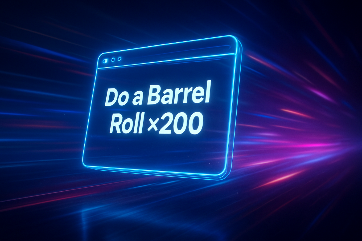 Do a Barrel Roll ×200